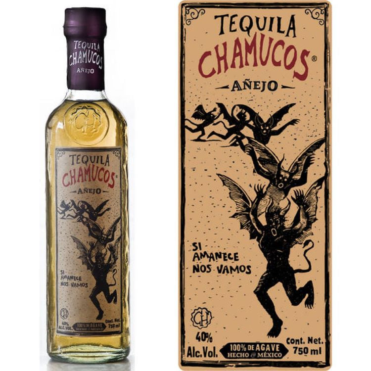 Chamucos Tequila Anejo - ishopliquor