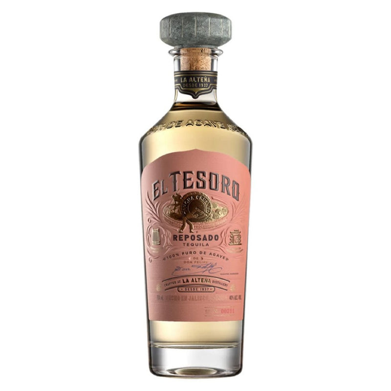 El Tesoro Reposado Tequila - ishopliquor