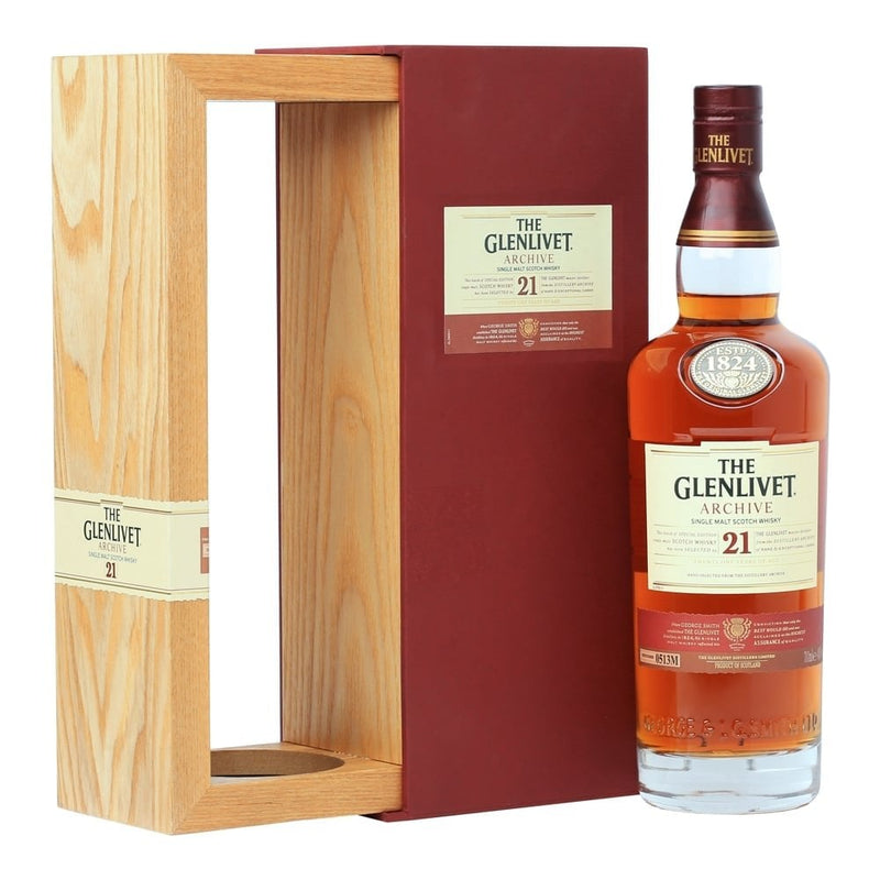 Glenlivet 21 Year Old Single Malt Whisky