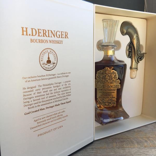 H. Deringer Bourbon Whiskey