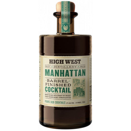 High West Manhattan Barrel Finished Cocktail