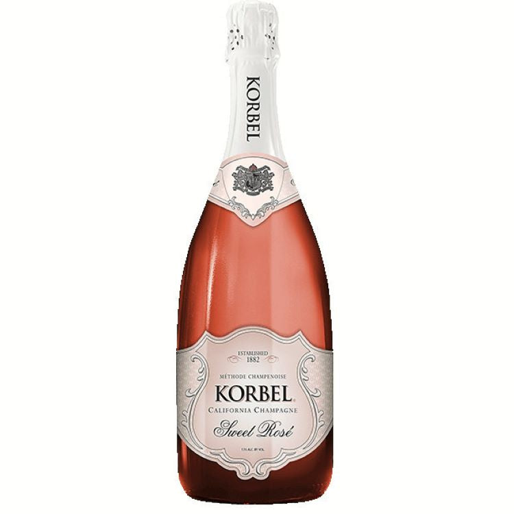 Korbel Brut Rose Champagne - ishopliquor