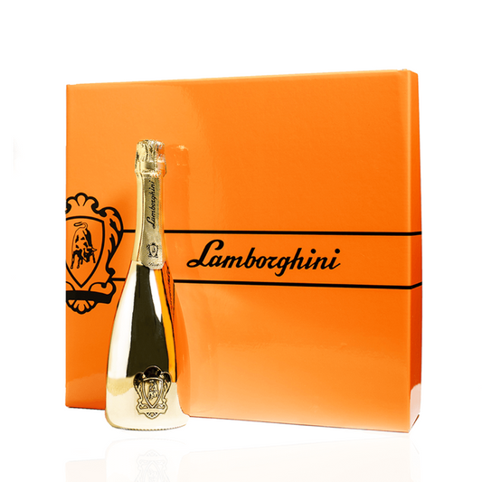 Lamborghini Wine Oro Vino Spumante With Gift Set - ishopliquor