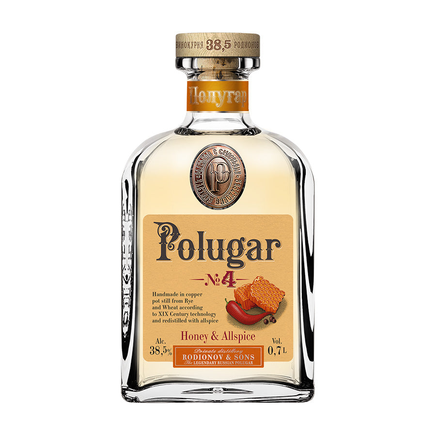 Polugar No. 4 Honey and Allspice Vodka