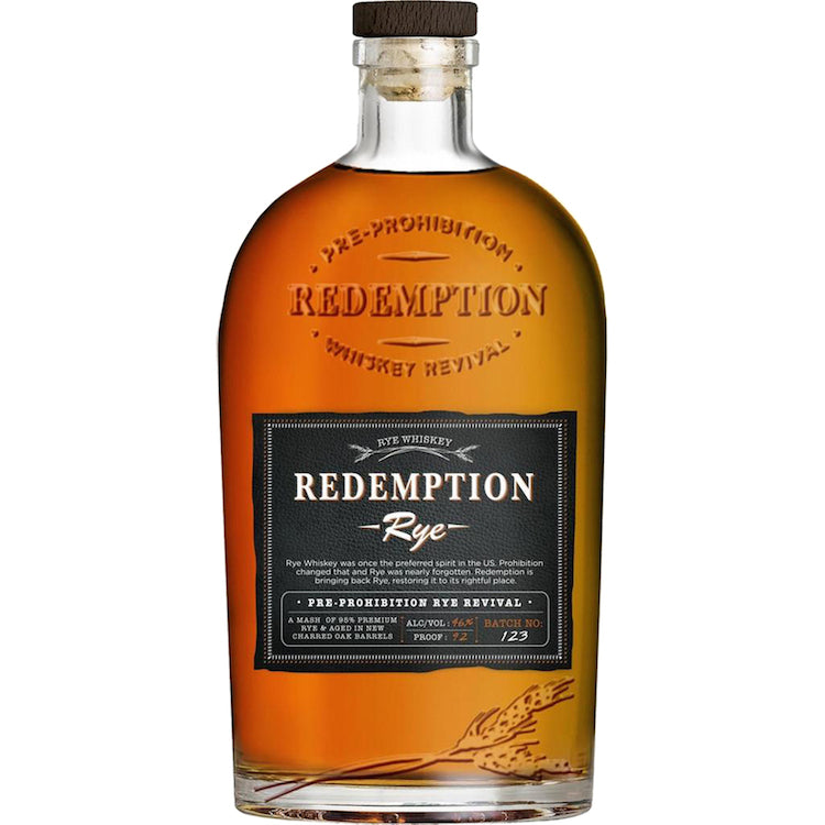 Redemption Straight Rye Whiskey - ishopliquor