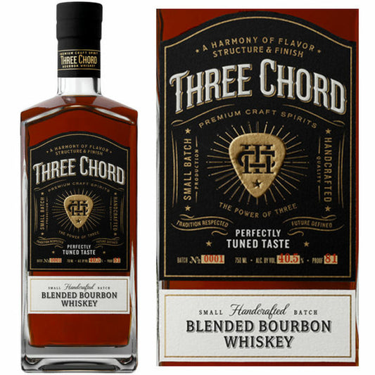 Three Chord Small Batch Blended Bourbon Whiskey