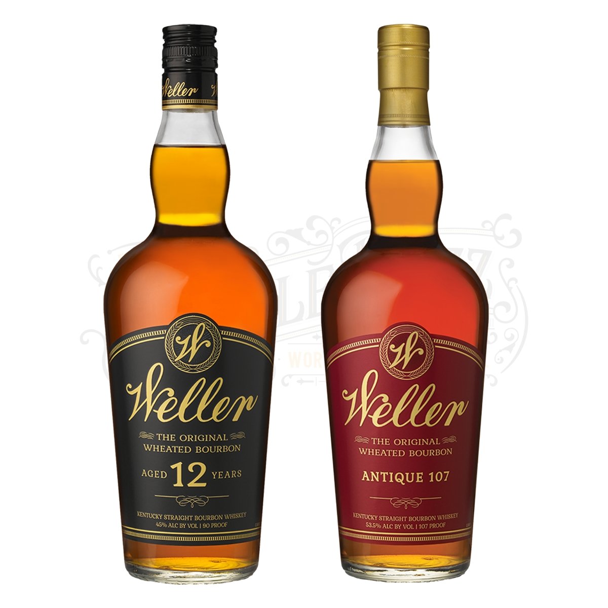 W.L. Weller 12 Year Bourbon & Antique 107 Bundle
