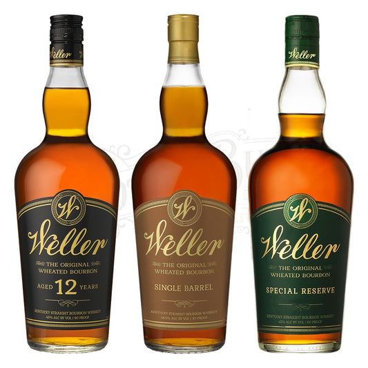 W.L. Weller 12 Year Bourbon, Single Barrel & Special Reserve Bundle